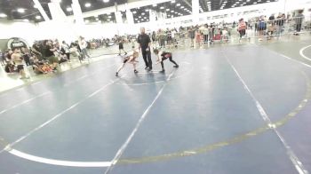 64 lbs Rr Rnd 2 - Finley McPeck, Matsu Matmen vs Alysiah Grijalva, Hotshots Wrestling