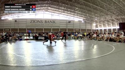 215 lbs Emmit Rivadeneira, Idaho vs Andre Sandoval Espana, California