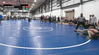 113 lbs Allday - Vince Von Bernewitz, GREAT BRIDGE WRESTLING CLUB vs Luke Richards, RALEIGH AREA WOLFPACK BLACK