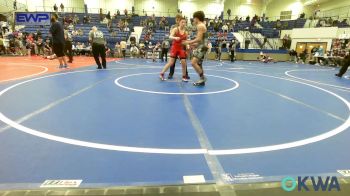 120 lbs 2nd Place - Weston Johnson, Hilldale Youth Wrestling Club vs Jaxton Roth, Sallisaw Takedown Club