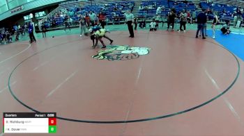 14U Girls - 120 lbs Quarters - Grayson Richburg, Maryland vs Kara-Lynn Dover, Roundtree Wrestling Academy