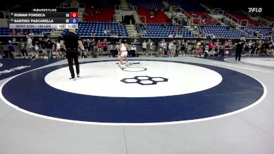 106 lbs Cons. Sub-rd Of 16 - Roman Fonseca, CA vs Santino Pascarella, NY