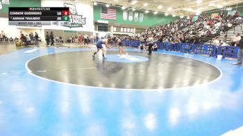 165 lbs Champ. Round 2 - Connor Guerrero, Santiago Corona vs Adrian Tinajero, JW North