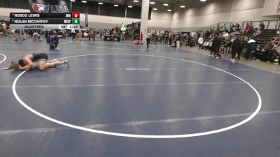 190 lbs Quarters - Nolan McCarthy, Wyoming Seminary College Preparatory High School Wrestling vs Rosco Lewis, Shelton Wrestling Academy