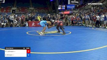 145 lbs Cons Semis - Paniro Johnson, Pennsylvania vs Gavin Brown, Ohio