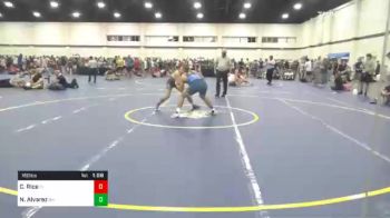 160 lbs Consolation - Cody Rice, FL vs Nick Alvarez, OH