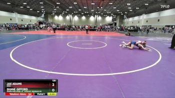 126 lbs Cons. Round 1 - Jax Adams, Nixa vs Shane Gifford, Overland Park-St. Thomas Aquinas HS