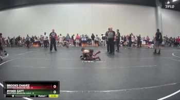 40 lbs Semis (4 Team) - Ryder Gatt, Backyard Brawlers Gold vs Brooks Chavez, Backyard Brawlers Red