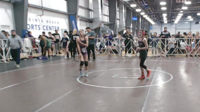 86 lbs Round 3 (12pm Friday) - Rane Mitchell, Misfits vs Charlotte Paquette, Lady Rangers