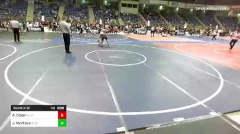 132 lbs Round Of 32 - Alex Coker, Blue Thunder Wrestling vs Jack Montoya, Bozeman High School