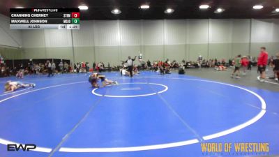 92 lbs Rr Rnd 2 - Channing Cherney, Storm 12U vs Maxwell Johnson, Mojo 12U