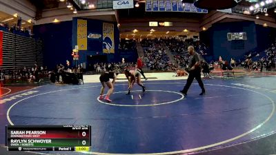 135 lbs Cons. Round 4 - Raylyn Schwoyer, Owen J Roberts vs Sarah Pearson, Downingtown West