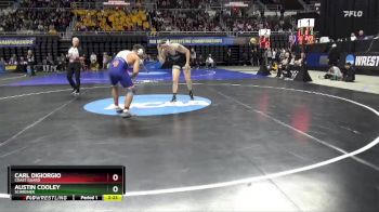 285 lbs Semifinal - Carl DiGiorgio, Coast Guard vs Austin Cooley, Schreiner