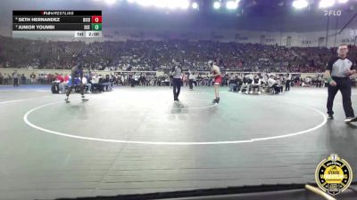 B6A-190 lbs Quarterfinal - Junior Youmbi, Deer Creek vs Seth Hernandez, Bixby