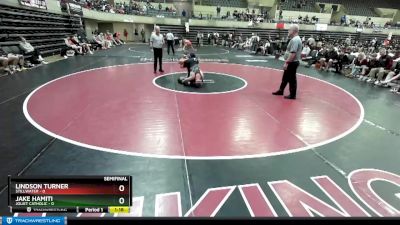 138 lbs Semis & 1st Wrestleback (8 Team) - Lindson Turner, Stillwater vs Jake Hamiti, Joliet Catholic