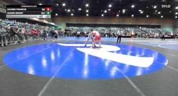 215 lbs Consi Of 32 #2 - Xavier Francis, Yukon vs Jaxon Grant, Salem Hills