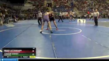195 lbs Cons. Round 3 - Connor Harvey, Bishop Ryan vs Brady Lettenmaier, LaMoure-Litchville/Marion