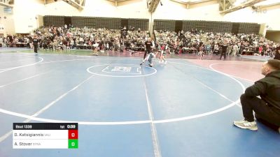 99-J lbs Round Of 16 - Dimitri Katsigiannis, Validus Wrestling Club vs Alex Stover, Stray Dawgs