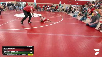 44-46 lbs Round 1 - Briggs Hoffman, PVBC WARRIORS vs Alten Blaser, Eaton WC