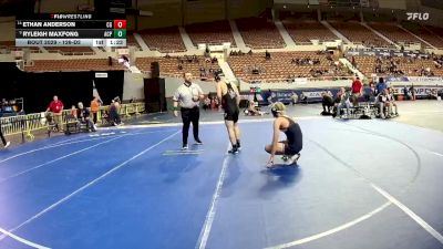 126-D2 Champ. Round 1 - Ryleigh Maxfong, Arizona College Prep vs Ethan Anderson, Cienega High School