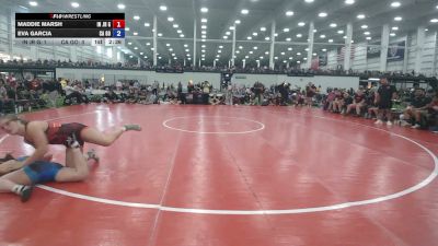 140 lbs Maddie Marsh, Indiana Gold vs Eva Garcia, California Gold