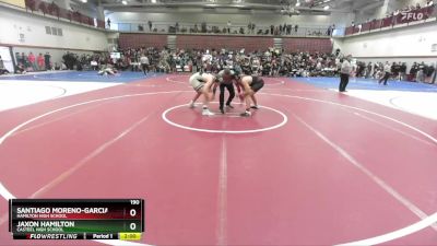 190 lbs Champ. Round 2 - Jaxon Hamilton, Casteel High School vs Santiago Moreno-Garcia, Hamilton High School