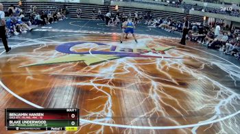 285 lbs Quarterfinals (8 Team) - Blake Underwood, Saint Michael Albertville vs Benjamin Hansen, Gale-Ett.-Tr./Mel.-Min.