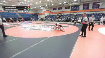 184 lbs 1st Place Match - Sedeeq AlObaidi, Wisconsin - Lacrosse vs Jackson Davis, University Of Chicago