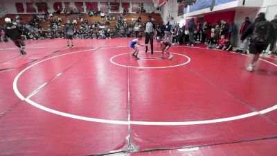 51-55 lbs Round 2 - Christian Valdivia, Total Kaos Wrestling vs Elle Transfiguracion, Reign WC