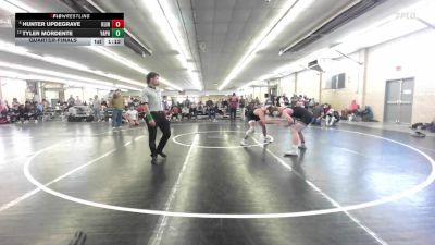 171 lbs Quarterfinal - Hunter Updegrave, Klingestown vs Tyler Mordente, Yaphank