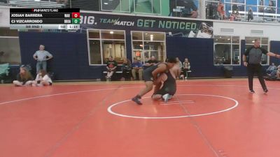 191 lbs Rr Rnd 1 - Josiah Barrera, War Dog AC - HSC vs CJ Vizcarrondo, Broad Axe Gold - HSC