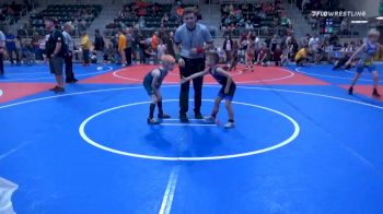 46 lbs Consolation - Dylan Perez, Blue T Panthers vs Cash Goodner, StandFast Wrestling