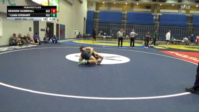 174 lbs 5th Place Match - Cash Stewart, Cal Poly vs Graham Gambrall, Oregon State
