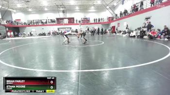 125 lbs Cons. Round 3 - Brian Farley, Quincy vs Ethan Moore, Salem
