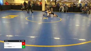 60 lbs Consolation - Colin Deily, Nazareth vs Kamden Ly-Walker, Woodland Hills