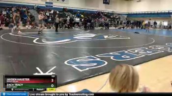 132 lbs Semifinal - Jayden Haueter, Apple Valley vs Zach Tracy, Scott West
