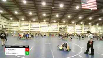 125 lbs Semifinal - Kaden Martineau, Cowan Wrestling Academy vs Onyx Kunsaitis, East Idaho Elite