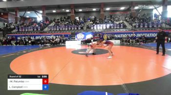 109 lbs Round Of 32 - Mia Palumbo, Iowa Wesleyan vs Lillianna Campbell, Missouri Valley College