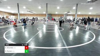 65 lbs Quarterfinal - Enzo DiLoreto, Endicott vs Bryson Ryzner, Dallas