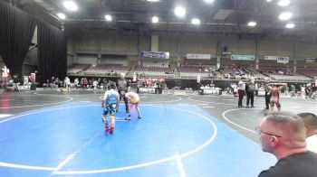 85 lbs Rr Rnd 5 - Ross Leyba Lll, Valley Bad Boys vs Jackson Hagerstrom, Black Fox Wrestling Academy