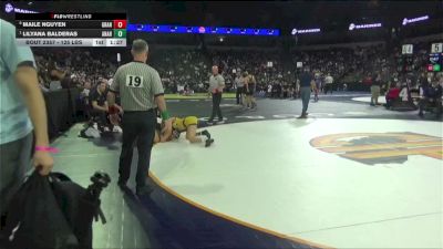 125 lbs Quarterfinal - Maile Nguyen, Granada (NC) vs Lilyana Balderas, Anaheim (SS)