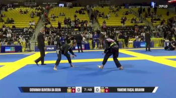 Yameme Faiçal Ibrahim vs Giovanah Oliveira Da Silva 2025 World Jiu-Jitsu IBJJF Championship