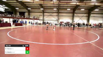 125 lbs Round Of 16 - Robert Stone, Rhode Island College vs Nikko Beato, Coast Guard