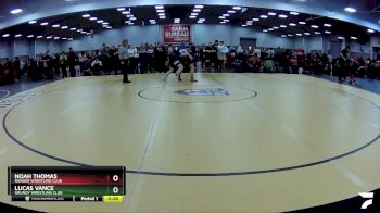 157 lbs Cons. Round 4 - Noah Thomas, Ranger Wrestling Club vs Lucas Vance, Grundy Wrestling Club