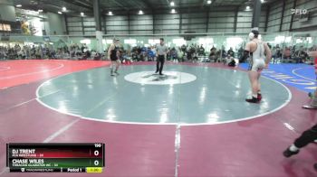 190 lbs Placement (4 Team) - Chase Wiles, THRACIAN GLADIATOR WC vs DJ Trent, FCA WRESTLING