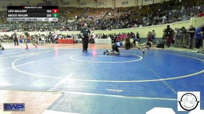 108 lbs Consi Of 32 #1 - Levi Mallory, Pryor Tigers Wrestling vs Micco Taylor, Southmoore SaberCats Wrestling