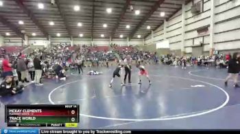 75 lbs Quarters & Wb (16 Team) - Mckay Clements, Pleasant Grove vs Trace World, Emery