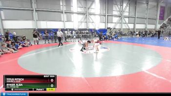 86 lbs Champ. Round 1 - Titus Pitsch, Auburn A-Team vs Ryker Alba, All-Phase WC