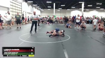 52 lbs Round 2 (4 Team) - Greyson Bosley, U2 Dynasty Uprising vs Lorenzo Barbieri, Buxton