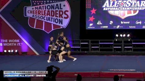 Horizons All Stars - Empire [2026 L2 Senior - D2 - B Day 2] 2026 NCA All-Star National Championship